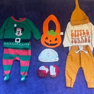 0-3 month baby Holliday Wear